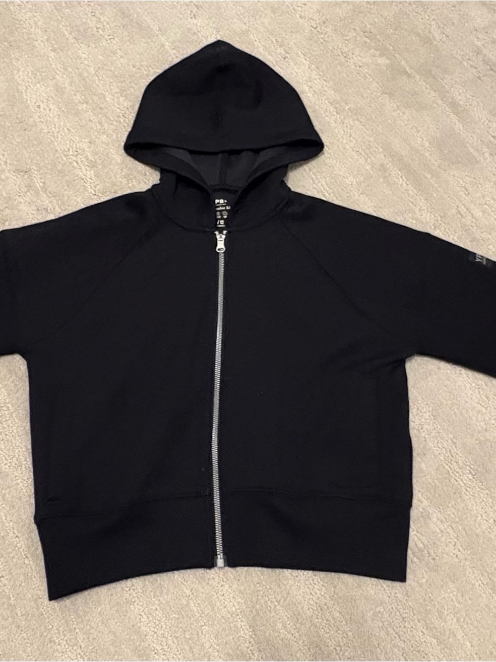 abercrombie kids Black Hooded Zip Sweatshirt